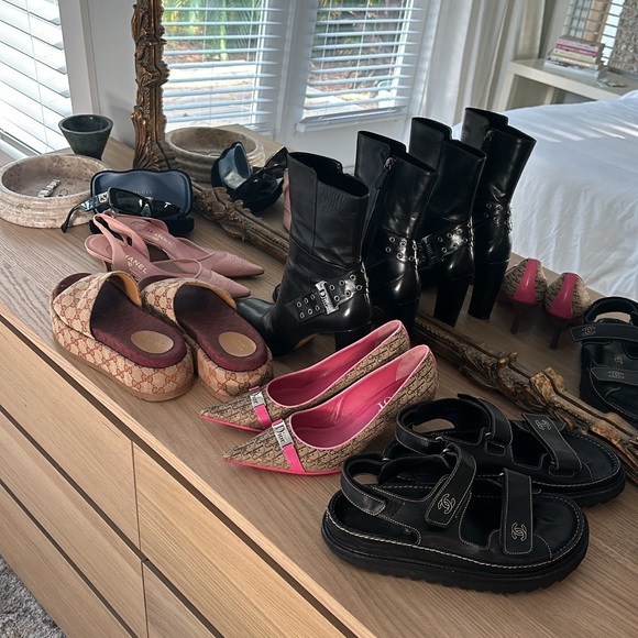 Gucci, Fendi, Prada, Dior, Balenciaga, Chanel, LV bags, shoes, and sunglasses. - Picture 3 of 4